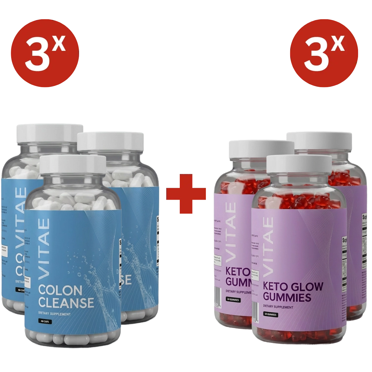 3x Bohnenextrakt + 3x Gummies